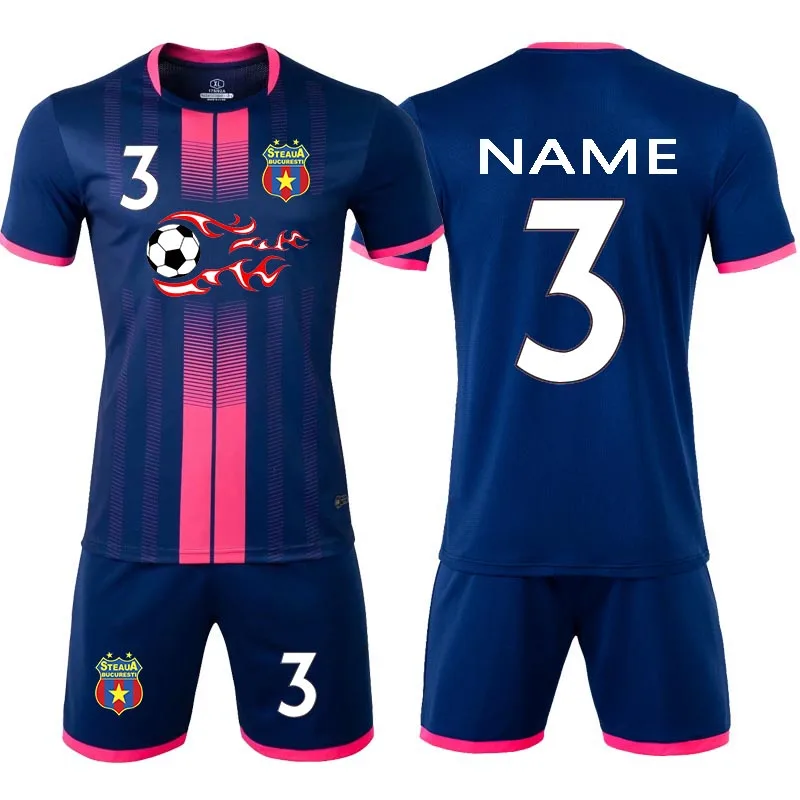 

19 Children Football Jerseys Men Boys Soccer Clothes Sets Short Sleeve Kids Football Uniforms Adult Kids Soccer Tracksuit Jersey
