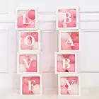 Воздушные шары, украшение на свадьбу, День Святого Валентина, декор для будущей мамы, первый день рождения ребенка, праздвечерние для будущей мамы, Декор, подарочная коробка