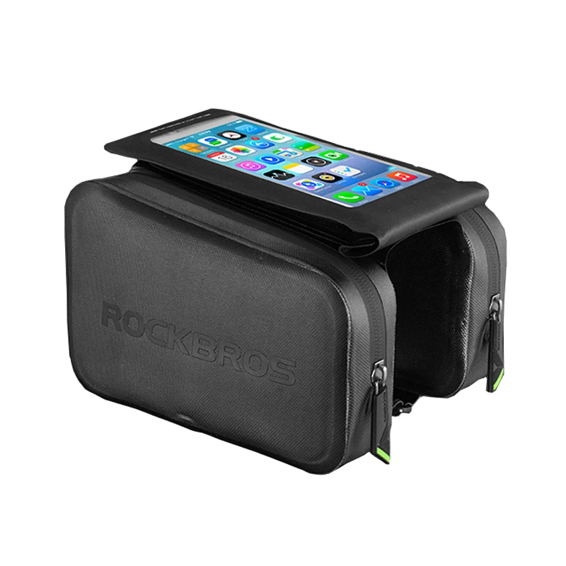 ROCKBROS велосипедная водонепроницаемая сумка с рамкой для велосипедного