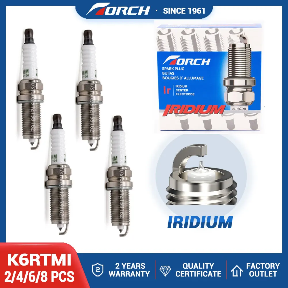 

Iridium Candles China Original TORCH Spark Plugs FR7NII33X/SILFR6C11/VFKH20//K6RTMI
