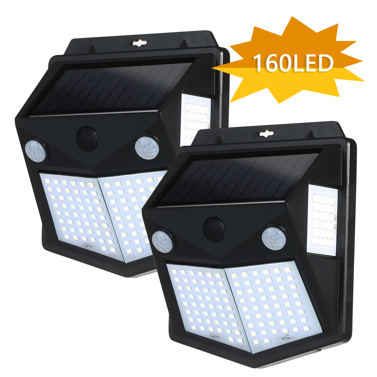 

Солярные наружные фонари Беспроводной 160 светодиодный Солнечный движения Сенсор огни IP65 Водонепроницаемый Солнечный Мощность лампа для га...