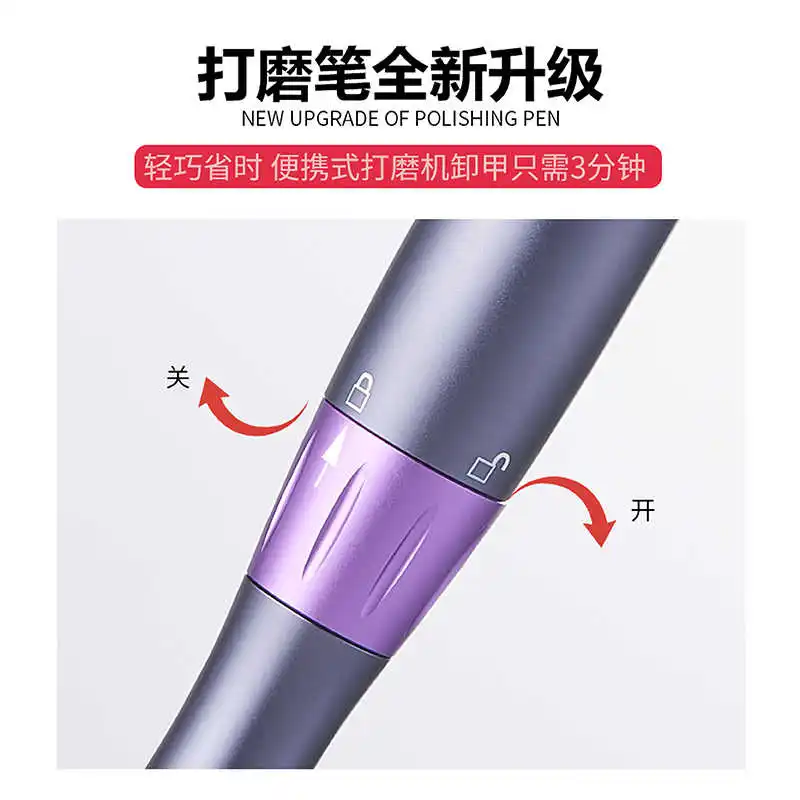 

30000 RPM professional Electric Nail Drill Machine Mill Cutter Sets For Manicure Nail Tips Manicure Electric Nail Pedicure File
