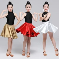 childrens latin dance performance clothing summer girls latin clothes grading competition clothes girls practice dance clothes