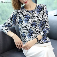 print women sweater 2021 new spring autumn pullovers jumper tops o neck long sleeve casual knitted sweater women