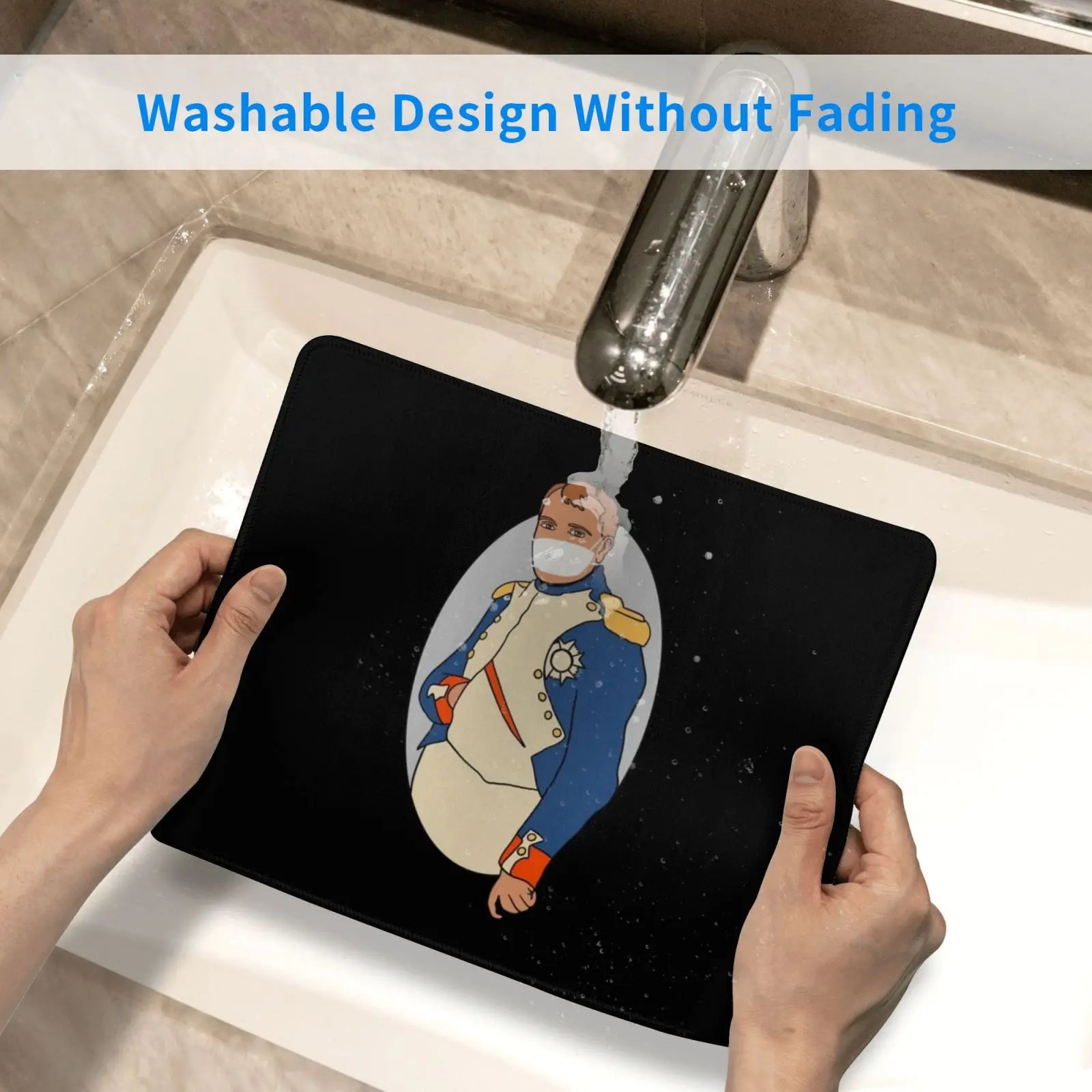 

Napoleon In-Social Distancing Quarantine Drawing Mouse Pad DIY Print Cushion Napoleon