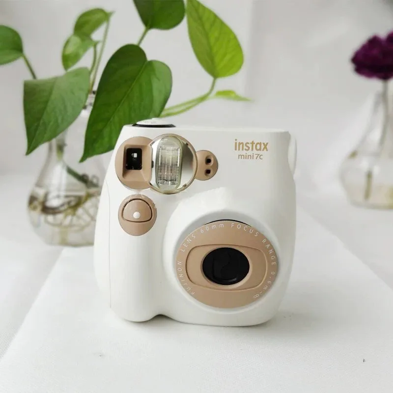 Однократная мини камера Fuji instax mini 7C Polaroid Mini7C подарок для ребенка|Плёночные и