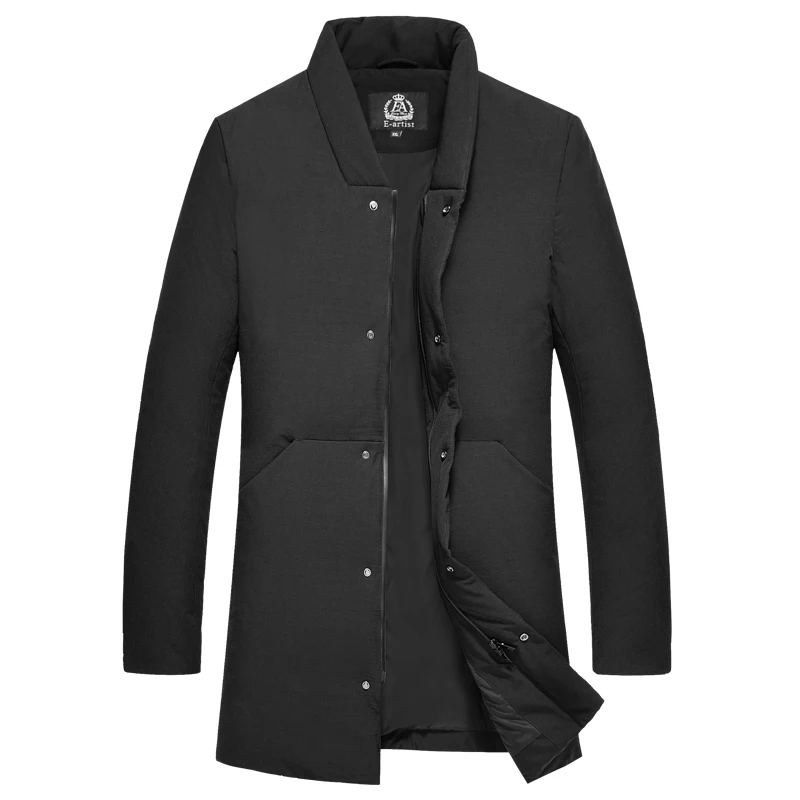 

White 20% Winter Coat Duck Down Korean Fashion Plus Size Puffer Jacket Men Warm Parka Casaco Y60 YY1466