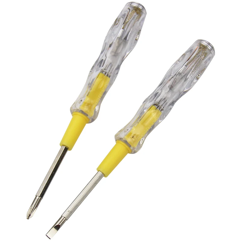 Тестовая ручка портативная плоская отвертка электрический инструмент