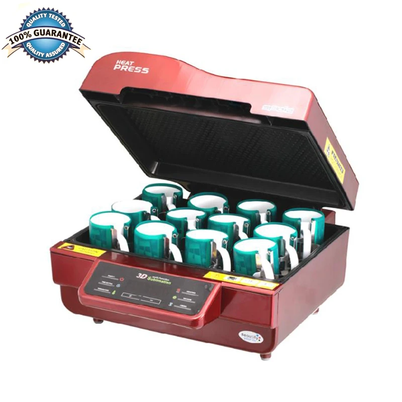 3D вакуумный пресс термопресс принтер сублимационный для чехлов кружек тарелок