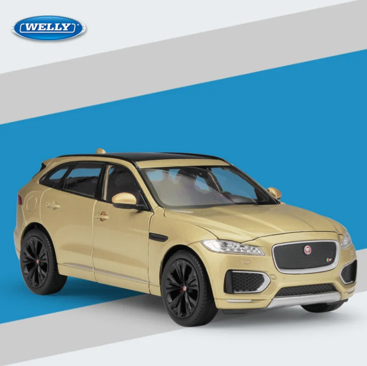Высокое моделирование WELLY 1:24 классическая литье под давлением F-Pace внедорожник