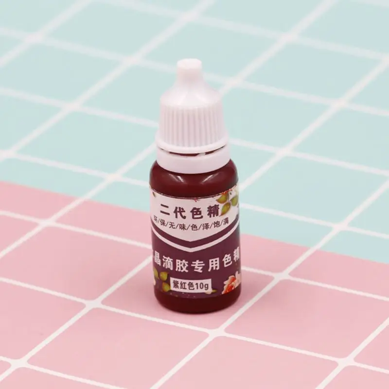 

10 Pcs/set Resin Pigments Highly Concentrated Oily Colorant DIY Crafts Jewelry Crystal Epoxy Color Paint 203B