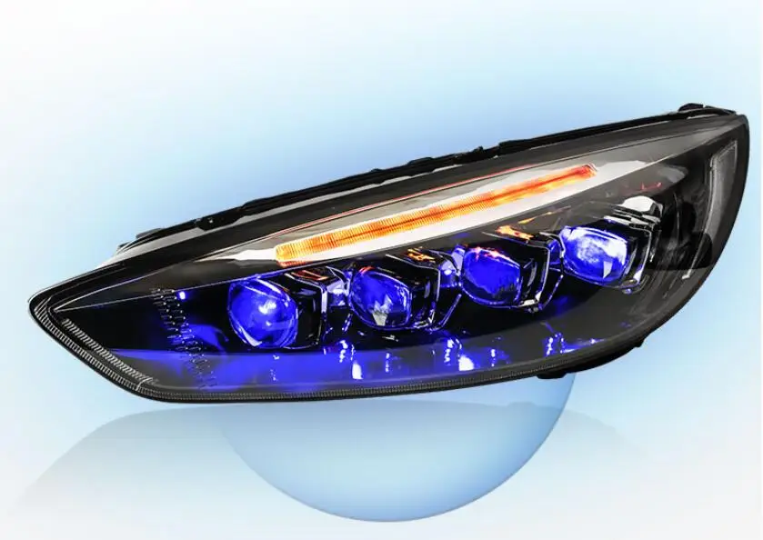 1 комплект 2015 2016 2017 2018 год автомобильный бампер Головной фонарь с фокусом все в