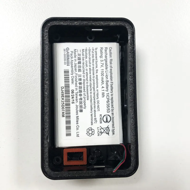 

Original Back Case for Garmin VARIA RTL 500 501 Bicycle Warning Lights Bottom Cover with Battery 361-00035-03