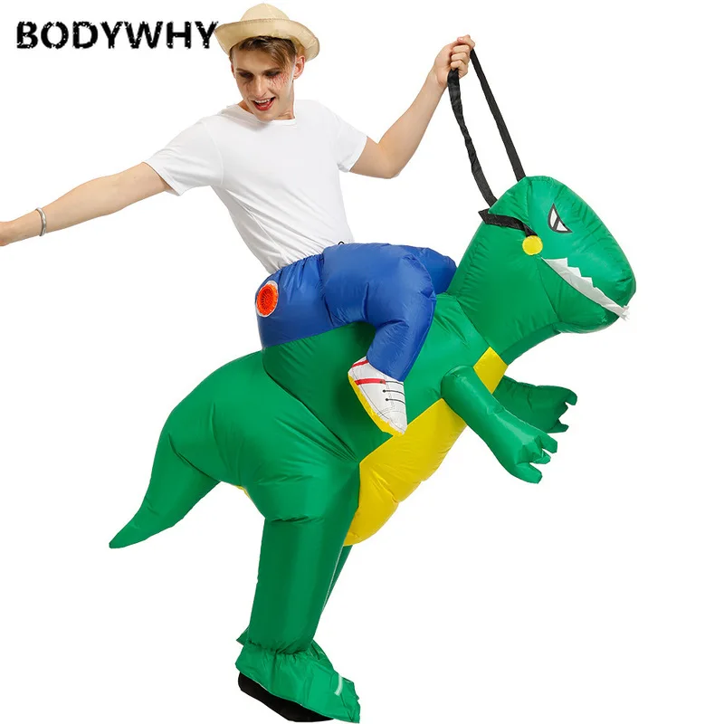

Children's Inflatable Dinosaur Riding Costume Annual Meeting Spring Festival Stage Performance Halloween Dress Up Clothing Props