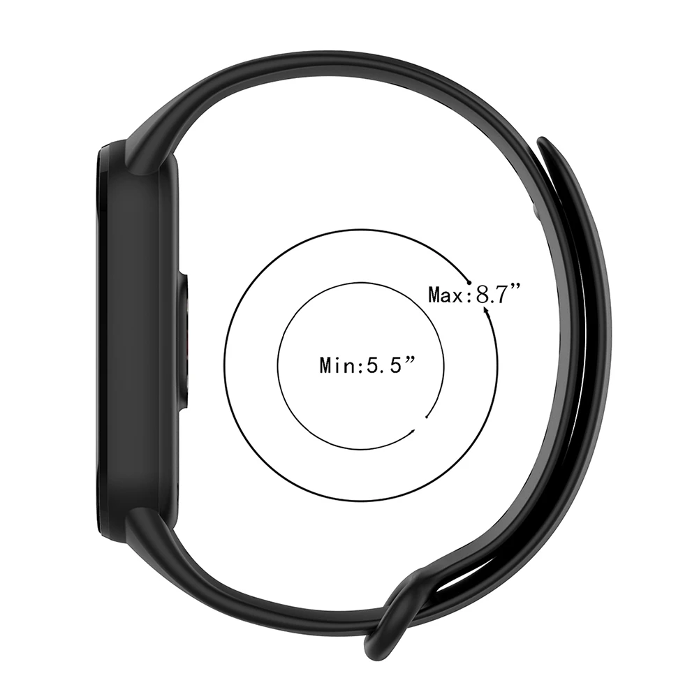 Для Xiaomi Mi Band 5 NFC спортивный ремешок часы силиконовый для xiaomi mi band браслет Miband