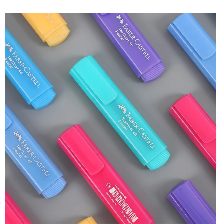 1 шт. Faber Castell хайлайтер текстлайнер ручка на водной основе флуоресцентные пигментные чернила Маркер пуля joural маркер канцелярские товары