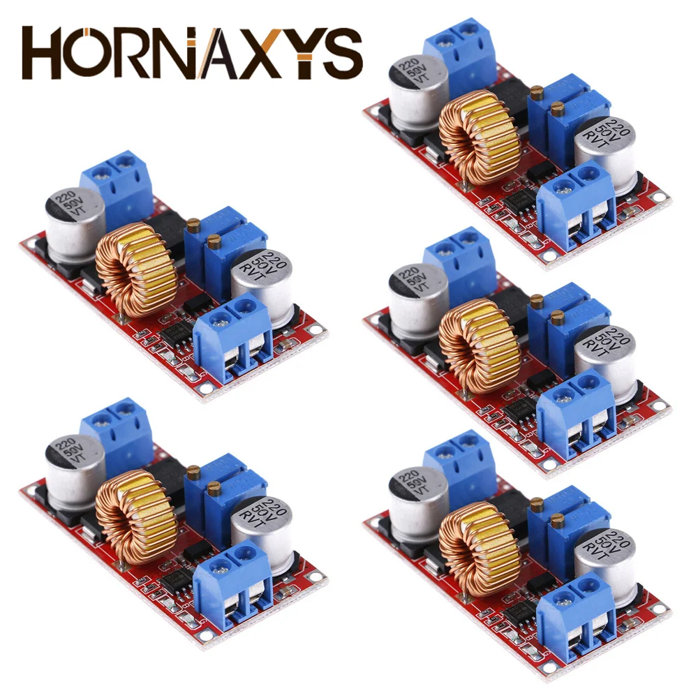 

5 шт. оригинальная понижающая зарядная плата для литиевых батарей 5A DC to DC CC CV, светодиодный преобразователь питания, понижающий модуль для ли...