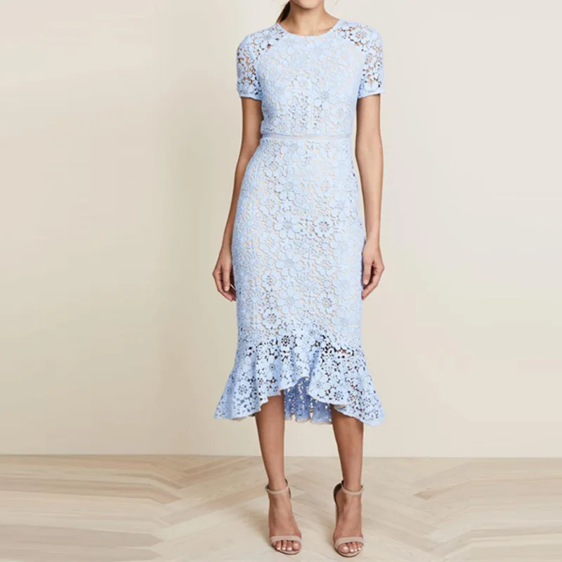 Высокое качество Новые модные дизайнерские подиумные платья 2020 Летняя женская