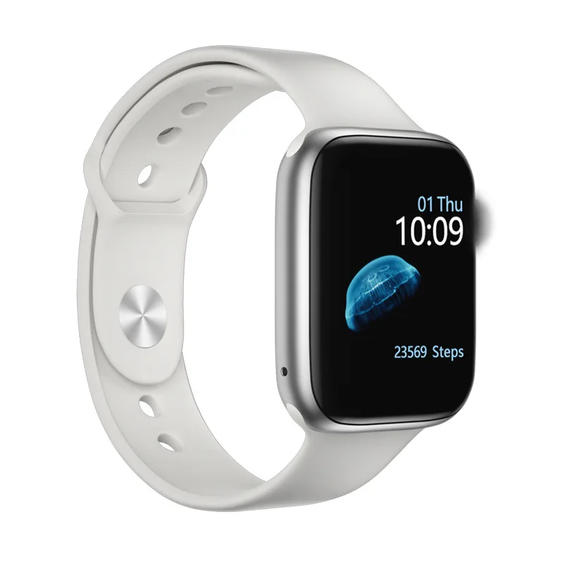 I5 для Apple Watch Монитор Сердечного Ритма Смарт-часы водонепроницаемые фитнес-трекер кровяное давление вызов Smartwatch для iOS Android - Цвет: silver gray