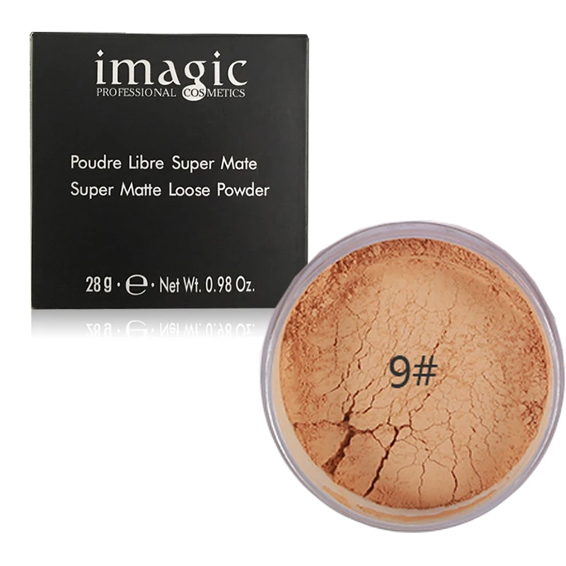 Пудра для макияжа лица IMAGIC рассыпчатая пудра палитра тональная консилер