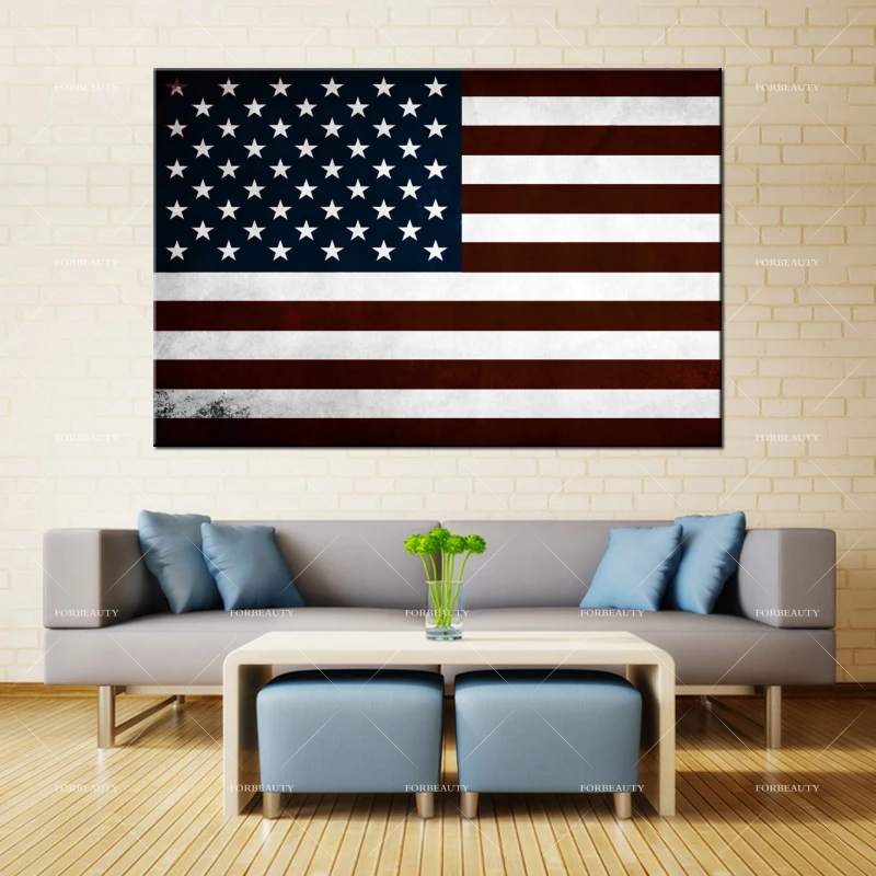 Водостойкие чернила домашний декор фондовая биржа США Forbeauty Холст Картина