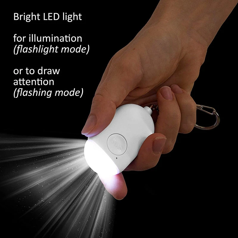 

2 Pcs Personal Alarm with Key Fob,for Emergency Safety for Ladies, the Elderly, and Children,Anti-Theft Whistle Alarm