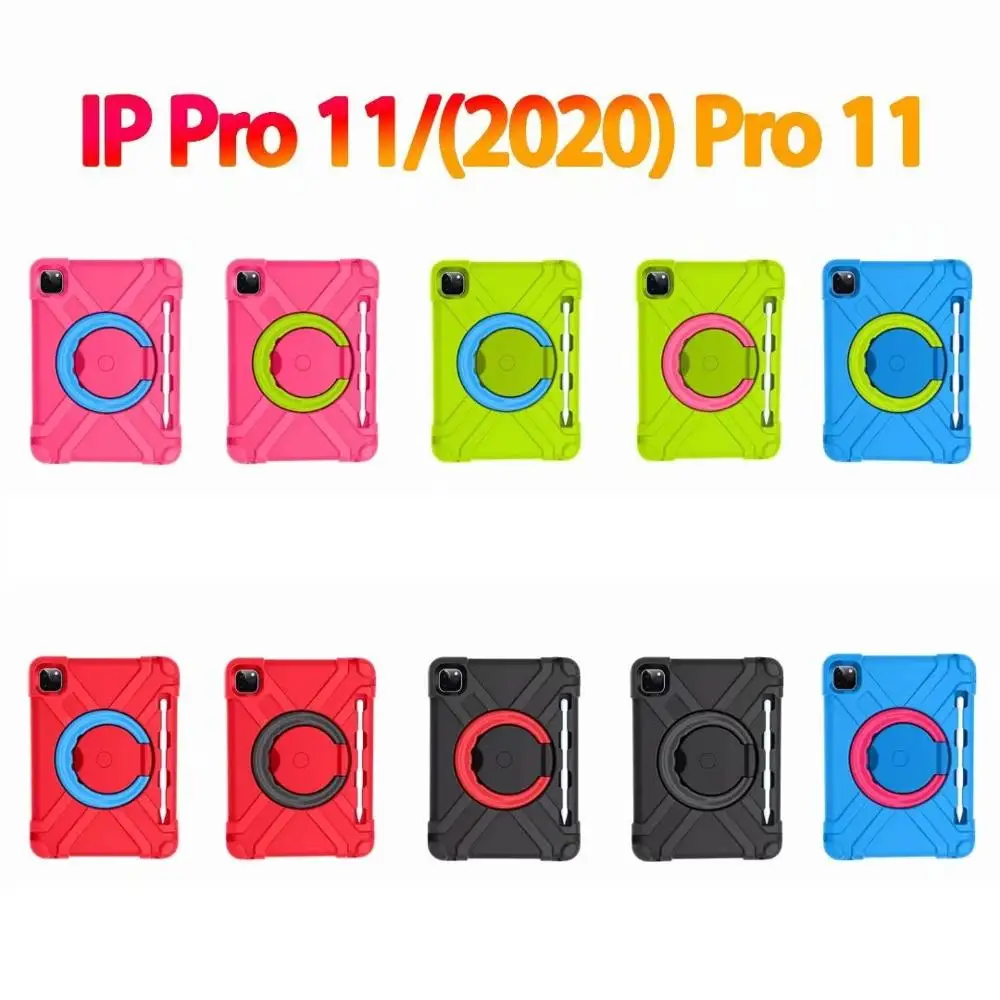 

High Duty iPad Pro 11 2018 2020 Case Kids A1980 A2230 Shockproof EVA 360 Pencil Holder iPad Pro 11'' 2020 Children Cover shell