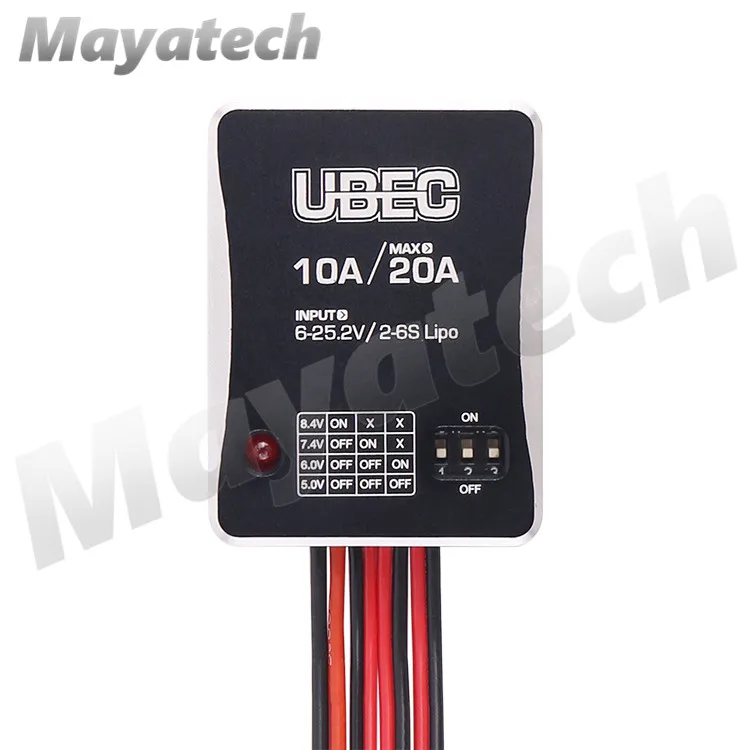 HOBBYWING 10A 2-6S модуль UBEC UBEC-10A внешнее переключение Moduel Regulator регулятор для