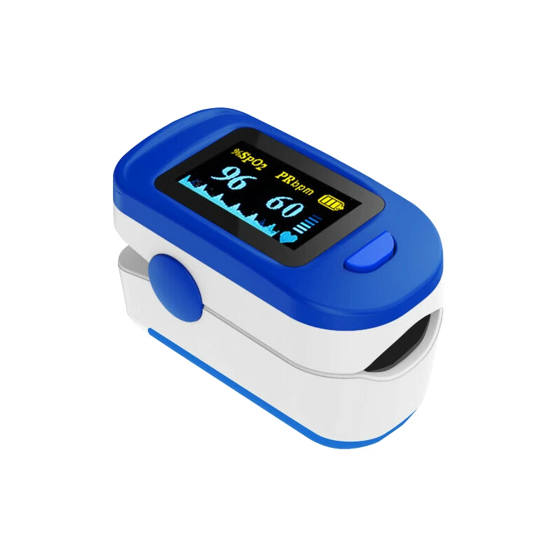 Household Digital Fingertip pulse Oximeter Blood Oxygen Saturation Meter Finger SPO2 PR Monitor health Care
