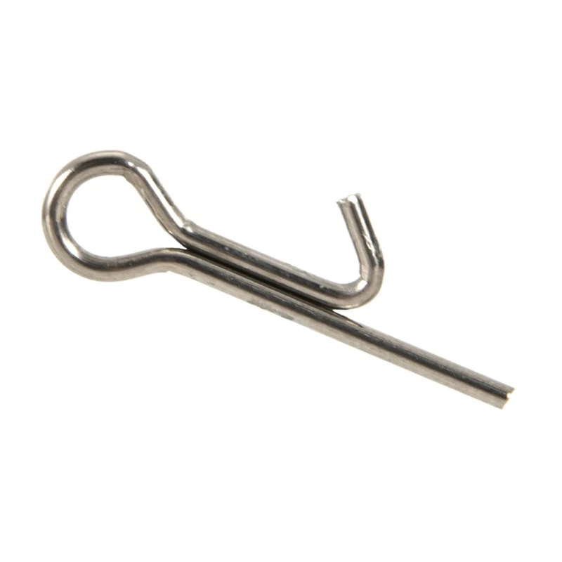 100PCS/Lot 19mm Fishing Hook Bait Stinger Spike Connecting Pins Barbed jig hook Carp Jig Head Soft Lure fishing Tools | Спорт и