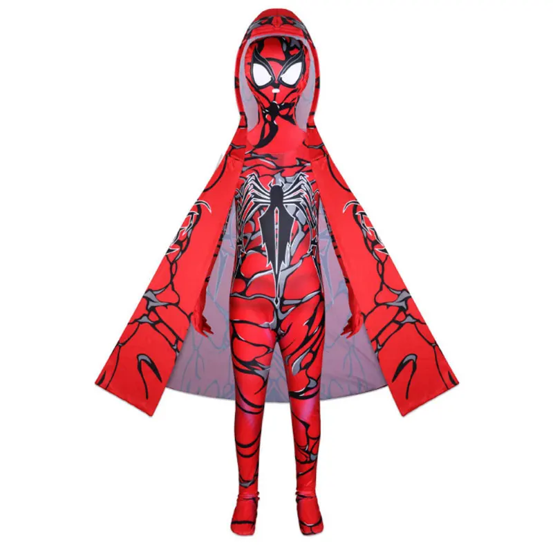 2020 Хэллоуин новый продукт мультфильм косплей костюм супергерой Паук форма