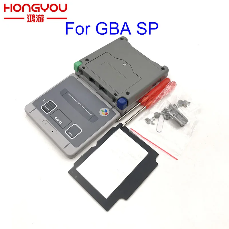 Ограниченное издание Полный корпус оболочки замена для Nintendo Gameboy Advance SP для GBA SP игровая консоль чехол