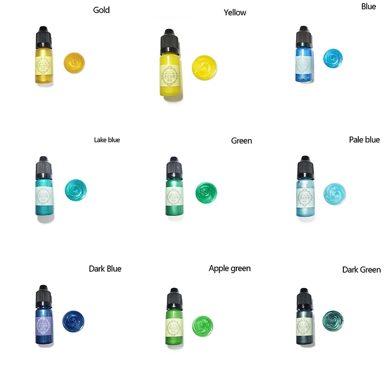 Высокая Продажа перламутровая слюда пигменты порошок радуга УФ-отверждаемая