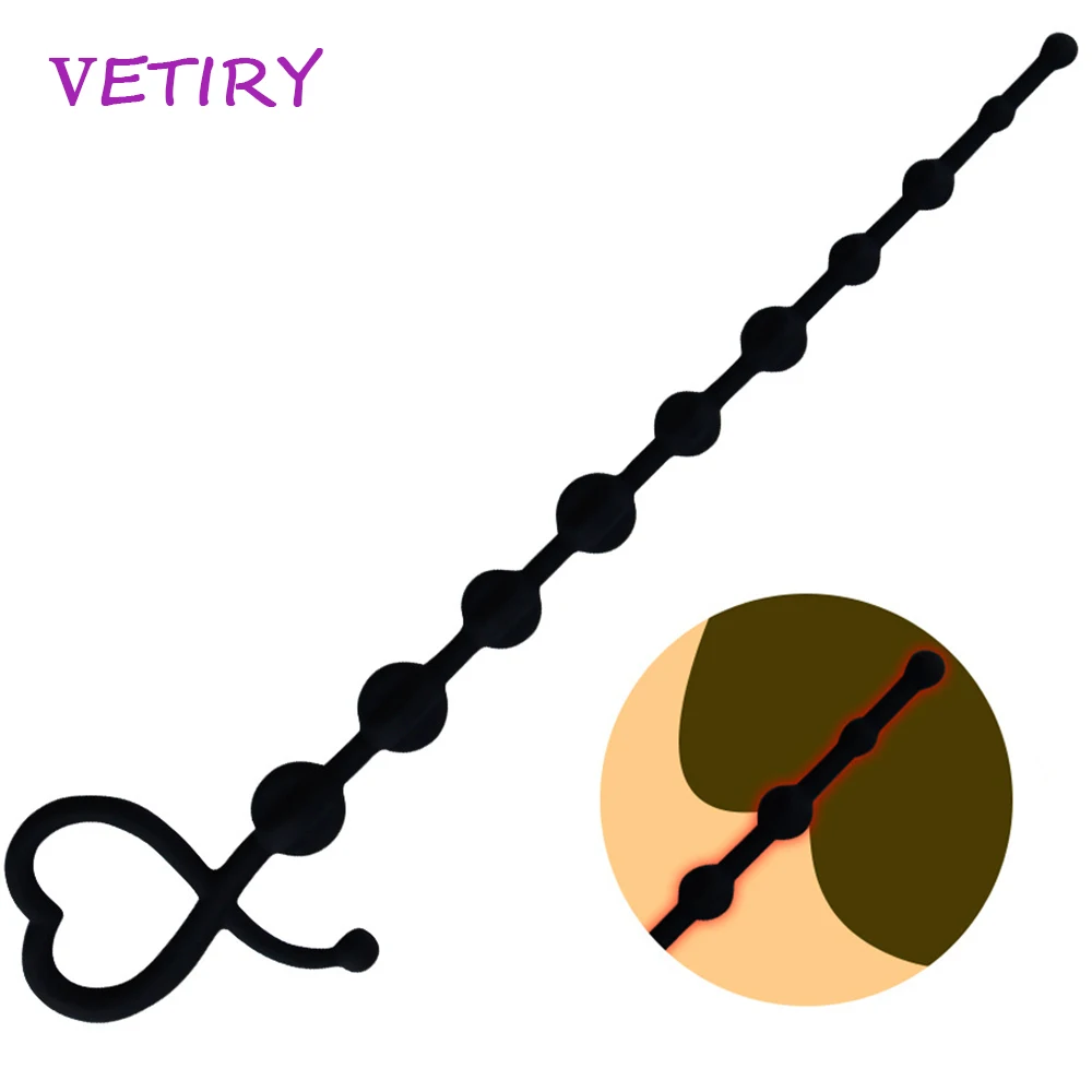 VETIRY мягкая анальная пробка анальные шарики длинный оргазм влагалище клитор