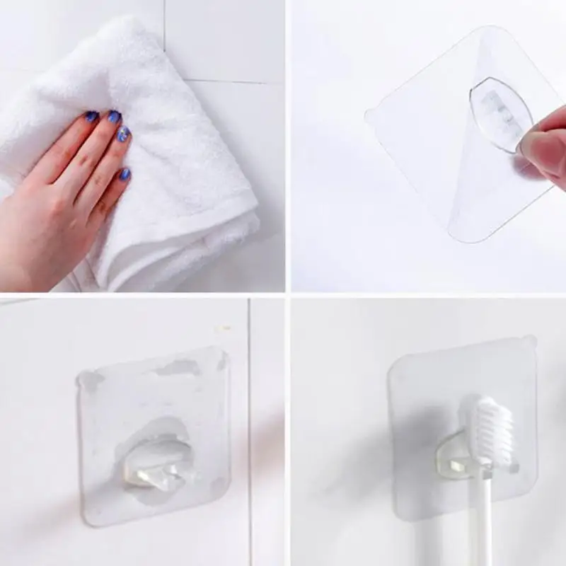 4 шт. многофункциональная зубная щетка держатель органайзер прозрачный