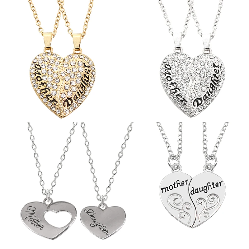 Ожерелье для матери и дочери ювелирное изделие из цинкового сплава чокер лучших