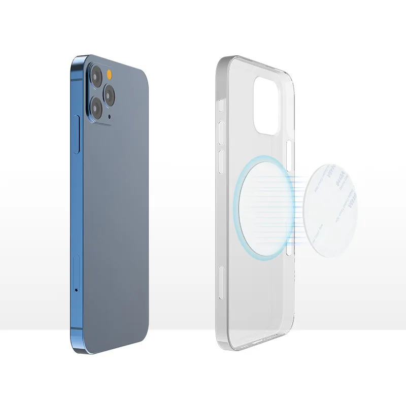 Compatiable With Strong Magnetic Sticker Ring Magnet For Apple Iphone 13 12 11 Pro Max Xs Max Wireless Charg