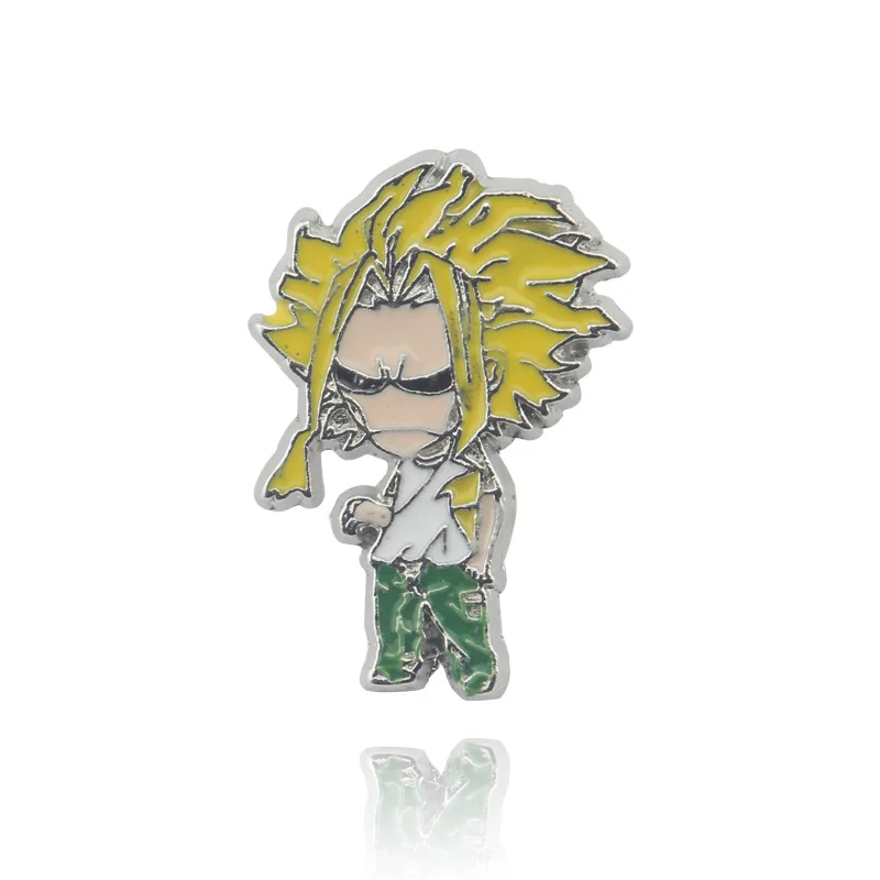 Brooch Горячая аниме мой герой Academy брелок Boku No Hero Academy брелки для мужчин и женщин автомобильные подарки, держатель для ключей Брелоки - Цвет: Brooch