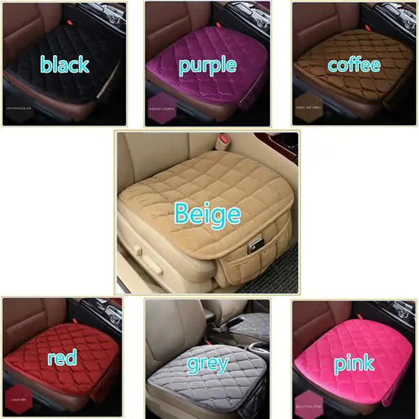 

Breathable Car Seat Cover Winter Car Front Cushion Non-slip Simple Comfortable Auto Seat Cushion Protective Mat Pad Cushion