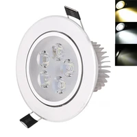 recessed led lamp spot light ac110v 220v dimbare led spot spotlight led downlight dimmable 5w waterproof warm white cold white