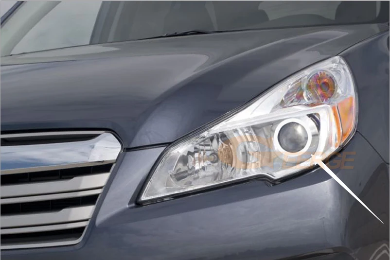 Комплект Светодиодных Колец SMD для Subaru Legacy B4 Liberty V 2013 2014|Фара авто в сборе| |