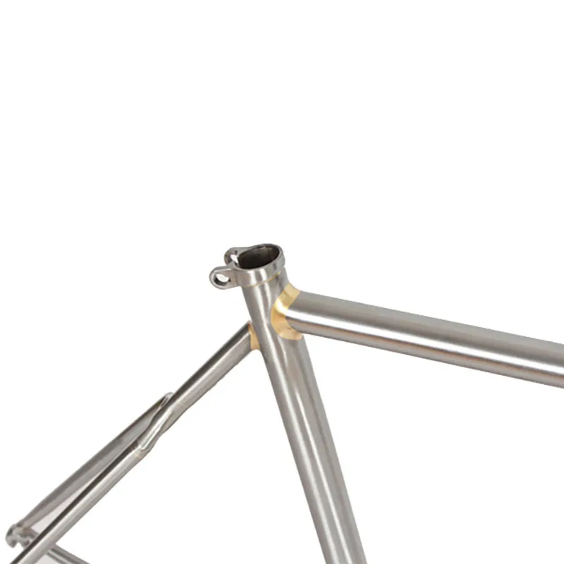 700C колеса 4130 Хромомолибденовая сталь Fixie рама для велосипеда медная