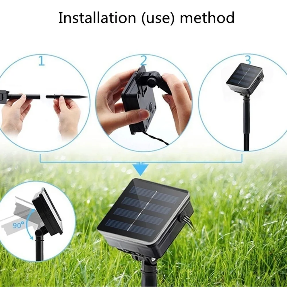 

Solar Moroccan Orb Silver Metal Balls String Lights LED Globe Light Christmas Holiday Wedding Garland Home Party Decor