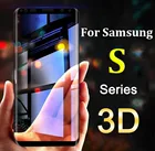 Защитное стекло для Samsung S9 S8 Plus S7 S6 Edge, закаленное стекло для защиты экрана, 3D чехол на Galaxy 8s 9 s 7 s S 9 8 7 6 edge, пленка