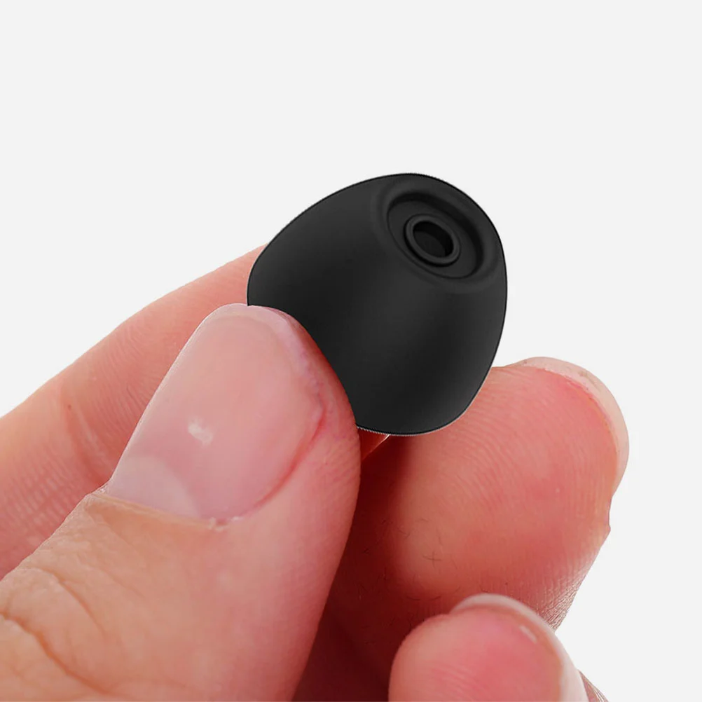 

12Pcs Silicone Earphone Alternative Caps Compatible for SAMSUNG Galaxy Buds2 (Black)