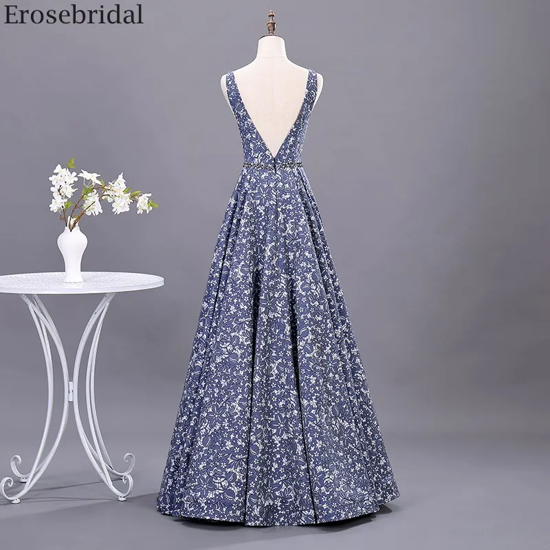 Erosebridal элегантное платье с цветочным принтом A-Line выпускного вечера 2020