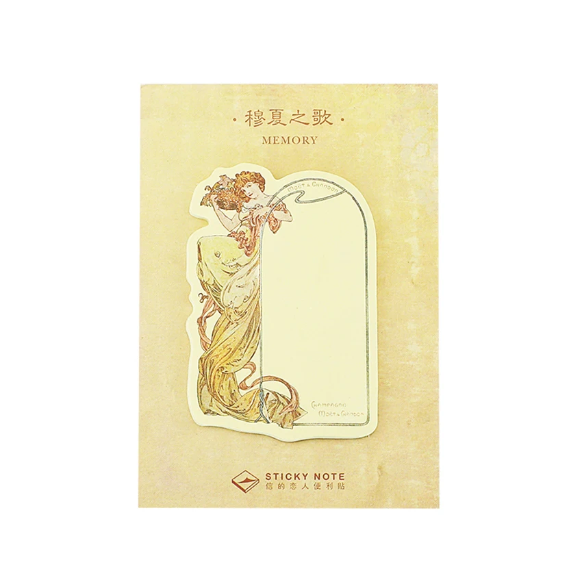 30 листов/шт. Винтажные Ретро Стикеры из крафт бумаги для записей планер бумажные