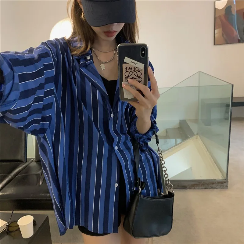 Cheap wholesale 2021 spring summer autumn new fashion casual ladies work women Blouse woman overshirt female OL At8208M