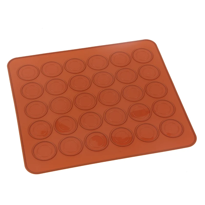 

Silicone Macaron Macaroon Pastry Oven Baking Mould Sheet Mat 30-Cavity DIY Mold Baking Mat Useful Tools silicone baking mat