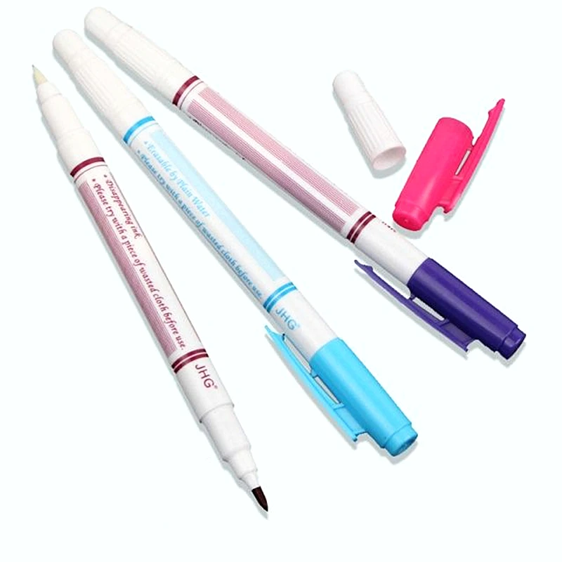 3 шт./лот двойная головка стираемая ручка с меняющейся цветной ручкой маркер для